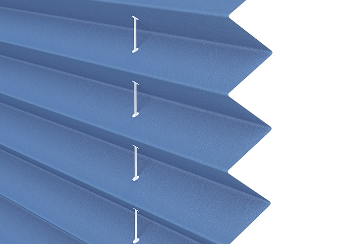 Solaris, Aegean - Clip Fit Pleated Blind - Image 4